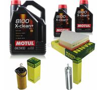 MANN-FILTER Inspection Set 7L Motul 5W-30 Pour BMW 3er Touring 320d 316d 318d