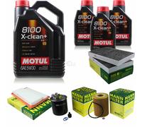 MANN-FILTER Inspection Set 8L Motul 5W-30 Pour Mercedes-Benz S-Klasse