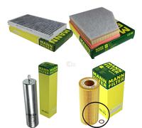 MANN-FILTER Inspection Set Filtersatz Pour BMW 5er Touring 535d 6er Cabriolet