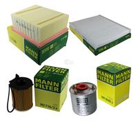 MANN-FILTER Inspection Set Filtersatz Pour Ford Fiesta VI Transit Courier