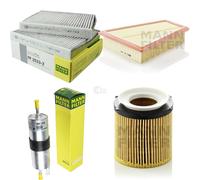 MANN-FILTER Inspection Set Jeu de Filtres Adapté pour BMW 5er