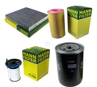 MANN-FILTER Inspection Set Jeu de Filtres pour Fiat Ducato Boîtier 180 Multijet