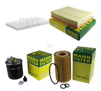 MANN-FILTER Inspection Set Jeu de Filtres pour Mercedes-Benz Sprinter 3-T Bac