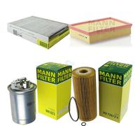 MANN-FILTER Inspection Set Jeu de Filtres pour VW Caddy II Boîte 1.9 Sdi, Seat