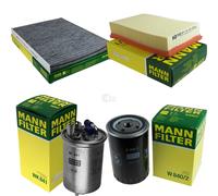 Mann-Filter Inspection Set Jeu de Filtres pour VW Polo Variant 1.9 Tdi 90 Siège