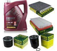 MANN-FILTER Inspection Set MANNOL 5L Energy Combi LL 5W-30 Pour Mazda 6