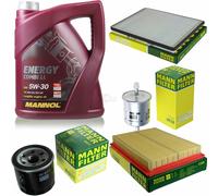 MANN-FILTER Inspection Set MANNOL 5L Energy Combi LL 5W-30 Pour Nissan Primera