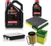 MANN-FILTER Inspection set Moteur 6L 5W-30 pour Hyundai Sonata V 2.0 CRDi