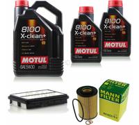 MANN-FILTER Inspection set Moteur 7L 5W-30 pour Hyundai Sonata V 2.0 CRDi