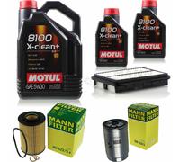 MANN-FILTER Inspection set Moteur 7L 5W-30 pour Hyundai Sonata V 2.0 CRDi