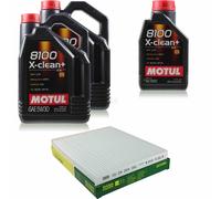 MANN-FILTER Inspection Set Motul 10L 5W-30 Pour Hyundai IX35 1.7 CRDi 2.0