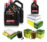 Mann-Filter Inspection Set Motul 10L 5W-30 pour Mercedes-Benz