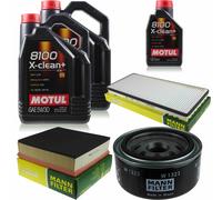 Mann-Filter Inspection Set Motul 10L 5W-30 pour VW Lt 28-46 II Boîte 2.8 Tdi