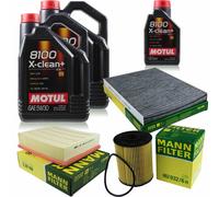 MANN-FILTER Inspection Set Motul 10L 5W-30 Pour VW Passat Variant 2.3 VR5