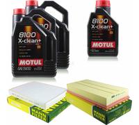 Mann-Filter Inspection Set Motul 10L 5W-30 pour VW Touareg 3.0 V6 Tdi 2.5