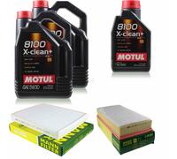 Mann-Filter Inspection Set Motul 10L 5W-30 pour VW Touareg 3.0 V6 Tdi 2.5 R5