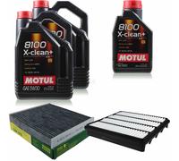 MANN-FILTER Inspection Set Motul 10L Pour Toyota Land Cruiser 200 4.7 V8 4.5