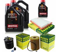 MANN-FILTER Inspection Set Motul 11L 5W-30 Pour Mercedes-Benz E-Class T-Model
