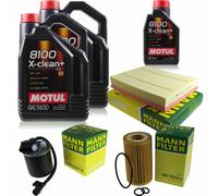Mann-Filter Inspection Set Motul 11L 5W-30 pour Mercedes-Benz Sprinter 35-T