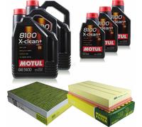 MANN-FILTER Inspection Set Motul 13L 5W-30 Pour VW Touareg 3.0 V6 TDI 2.5 R5