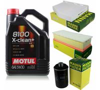 Mann-Filter Inspection Set Motul 5L 5W-30 pour Audi A3 1.8 TFSI 2.0