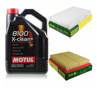 MANN-FILTER Inspection Set Motul 5L 5W-30 Pour Nissan Juke 1.6 DIG-T NISMO 4x4