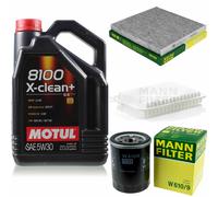 MANN-FILTER Inspection Set Motul 5L 5W-30 Pour Toyota Camry Stufenheck 2.4