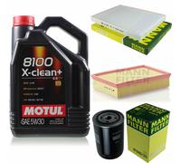 Mann-Filter Inspection Set Motul 5L 5W-30 pour VW Caddy II Boîtier 1.9
