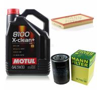 MANN-FILTER Inspection Set Motul 5L 5W-30 Pour VW Corrado 2.0I 16V 1.8
