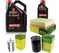 MANN-FILTER Inspection Set Motul 6L 5W-30 Pour Audi A4 2.0 1.6 Seat Exeo ST