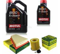 MANN-FILTER Inspection Set Motul 6L 5W-30 Pour BMW X1 XDRIVE20I SDRIVE20I