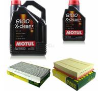 MANN-FILTER Inspection Set Motul 6L 5W-30 Pour Land Rover Discovery IV 2.7 TD