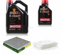 Mann-Filter Inspection Set Motul 6L 5W-30 pour Toyota Camry Berline