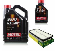 MANN-FILTER Inspection Set Motul 6L 5W-30 Pour Toyota RAV 4 II 2.0 D 4WD