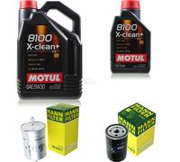 MANN-FILTER Inspection Set Motul 6L 5W-30 Pour VW Golf I Cabriolet 1.8 2.0
