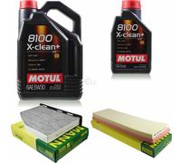 MANN-FILTER Inspection Set Motul 6L 5W-30 Pour VW Jetta III 2.5