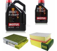 MANN-FILTER Inspection Set Motul 6L 5W-30 Pour VW Passat Variant 2.0 TDI 1.6