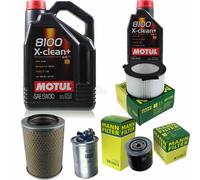Mann-Filter Inspection Set Motul 6L 5W-30 pour VW Transporter IV Boîte 1.9 Td