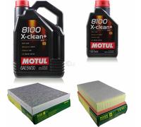 MANN-FILTER Inspection Set Motul 6L 5W-30 Pour VW Transporter VI Kasten 2.0