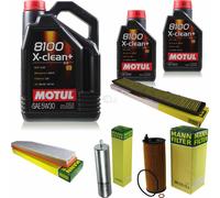 MANN-FILTER Inspection Set Motul 7L 5W-30 Pour BMW X3 2.0d xDrive18d xDrive20d