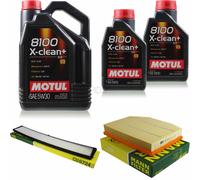 Mann-Filter Inspection Set Motul 7L 5W-30 pour BMW X3 2.5 Si Xdrive25i De