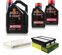 Mann-Filter Inspection Set Motul 7L 5W-30 pour Hyundai Tucson 2.0