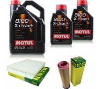 MANN-FILTER Inspection Set Motul 7L 5W-30 Pour Mercedes-Benz E-Klasse