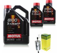 Mann-Filter Inspection Set Motul 7L 5W-30 pour VW Polo 1.2 12V 1.4 16V Lupo