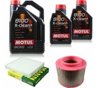MANN-FILTER Inspection Set Motul 7L Pour Toyota Hilux VII Pick-Up 2.5 D-4D 4WD