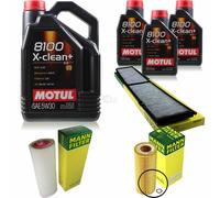 MANN-FILTER Inspection Set Motul 8L 5W-30 Pour BMW 3er Touring 325d 330d 330xd