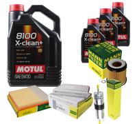 MANN-FILTER Inspection Set Motul 8L 5W-30 Pour BMW 5 Série 535I ActiveHybrid