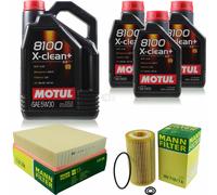 MANN-FILTER Inspection Set Motul 8L 5W-30 Pour Mercedes-Benz Sprinter 3-T