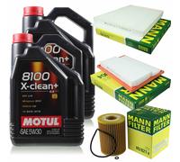 MANN-FILTER Inspection Set Motul 9L 5W-30 Pour Mercedes-Benz E-Klasse T-Model