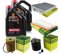 MANN-FILTER Inspection Set Motul 9L 5W-30 Pour Mercedes-Benz E-Klasse T-Model